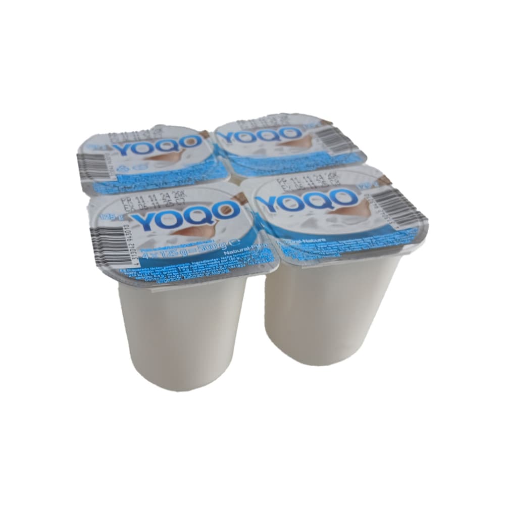 Caja de Yogurt natural YOQO (24 u x 125 g / 4.4 oz) - Miniatura 2
