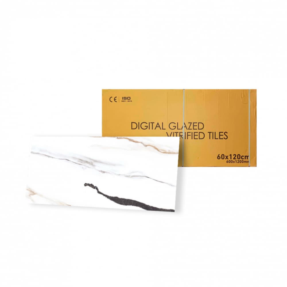 Caja de losas de porcelana pulida lucky panda 600 mm x 1200 mm (2 U) - Imagen 1