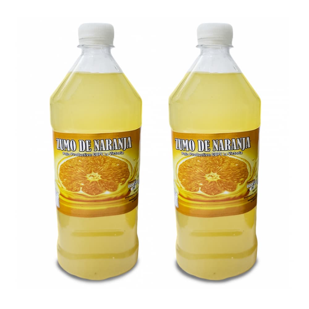 Zumo de naranja (2 x 1 L) - Imagen 1
