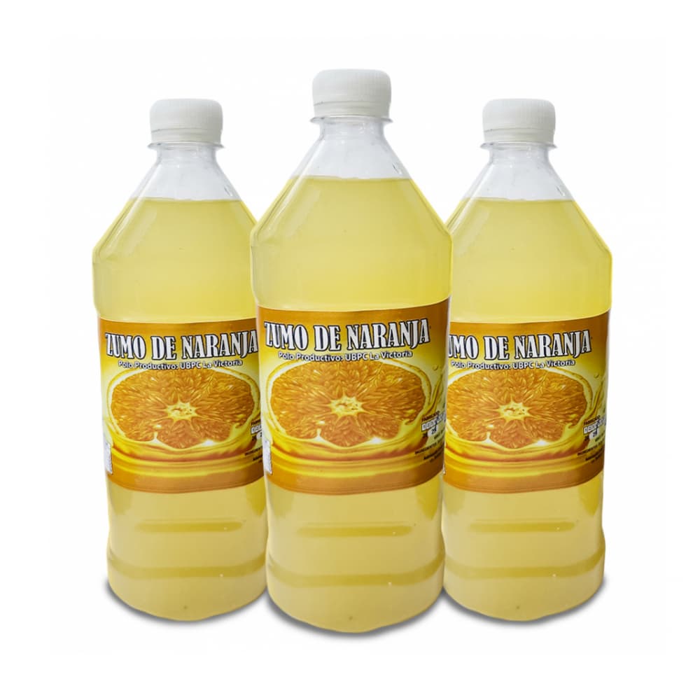 Zumo de naranja (3 x 1 L) - Imagen 1