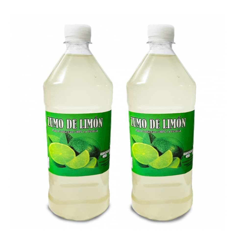 Zumo de limón (2 x 1 L) - Imagen 1