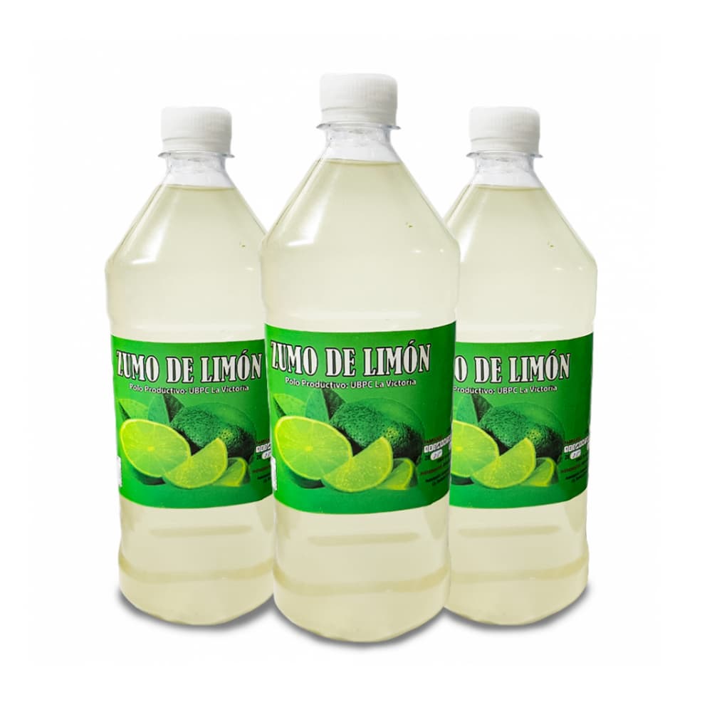 Zumo de limón (3 x 1 L) - Imagen 1