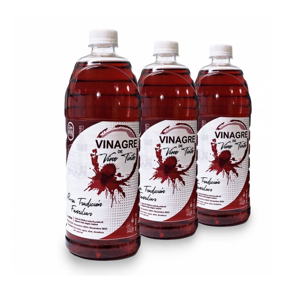 Vinagre de vino tinto Don Roy (3 x 1 L) - Miniatura 1