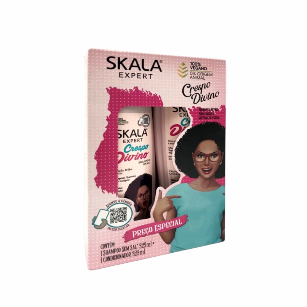 Kit shampoo y acondicionador Crespo Divino Skala Expert (325 ml) - Imagen 1