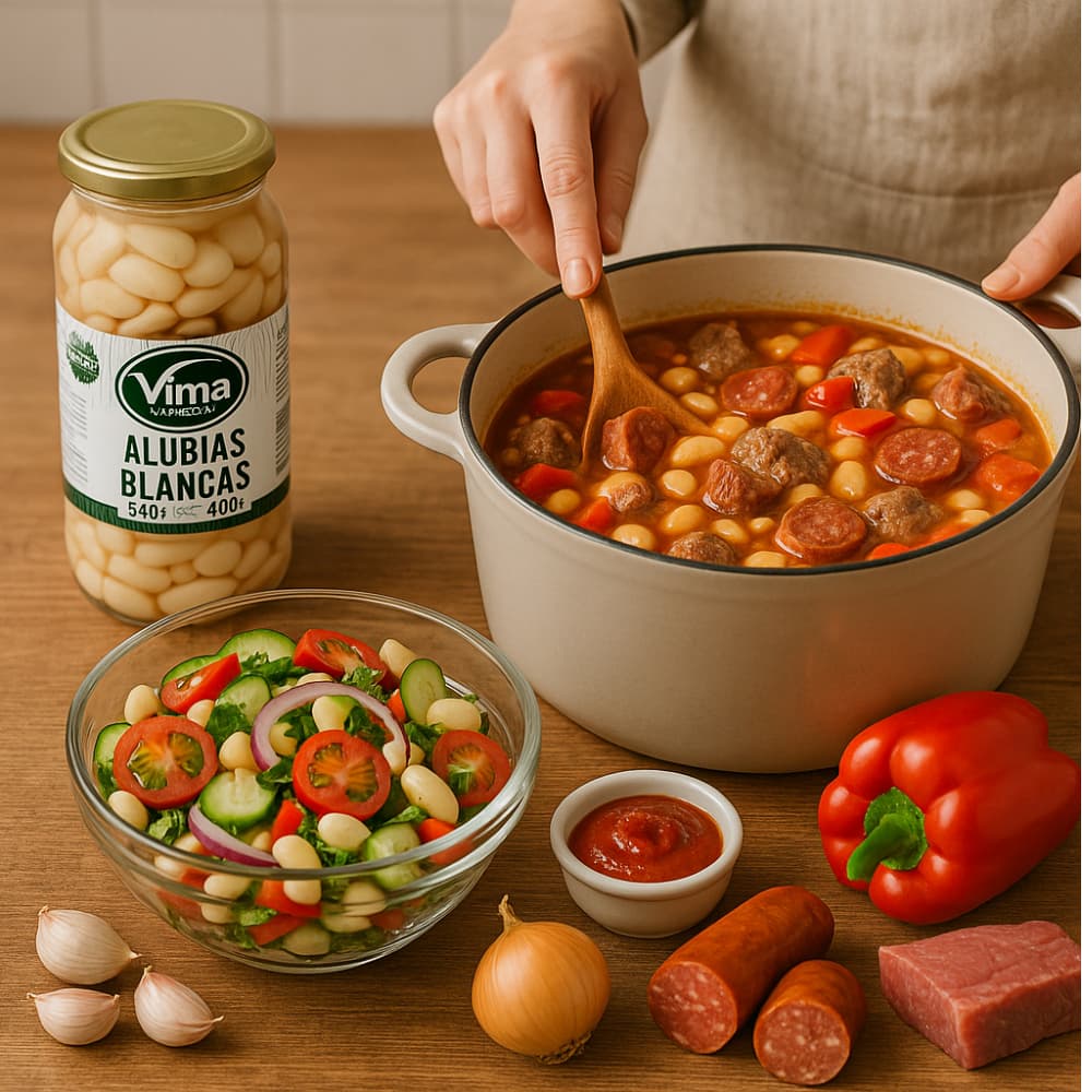 Alubias blancas Vima Foods (540 g / 1.19 lb) - Miniatura 2