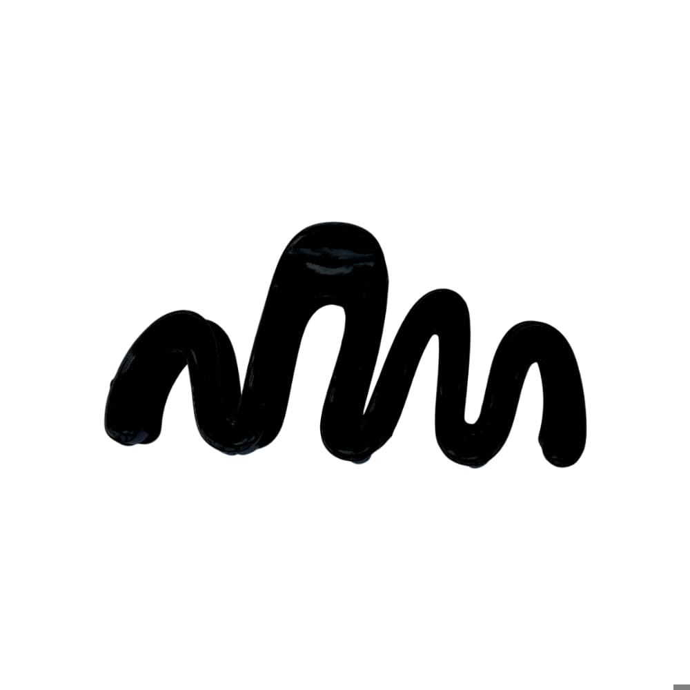 Gancho negro para el cabello Tiara - Miniatura 3