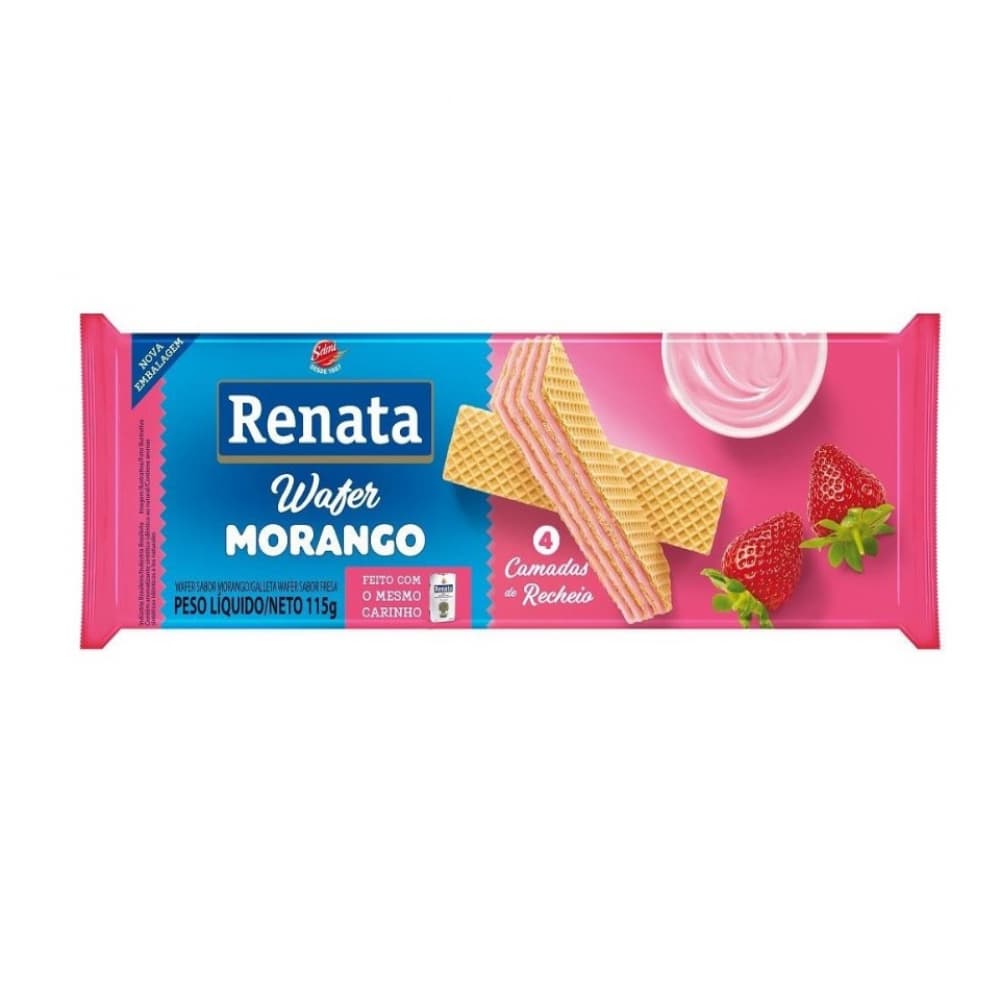 Sorbetos rellenos con crema sabor a fresa Renata (115 g / 4.1 oz) - Miniatura 3