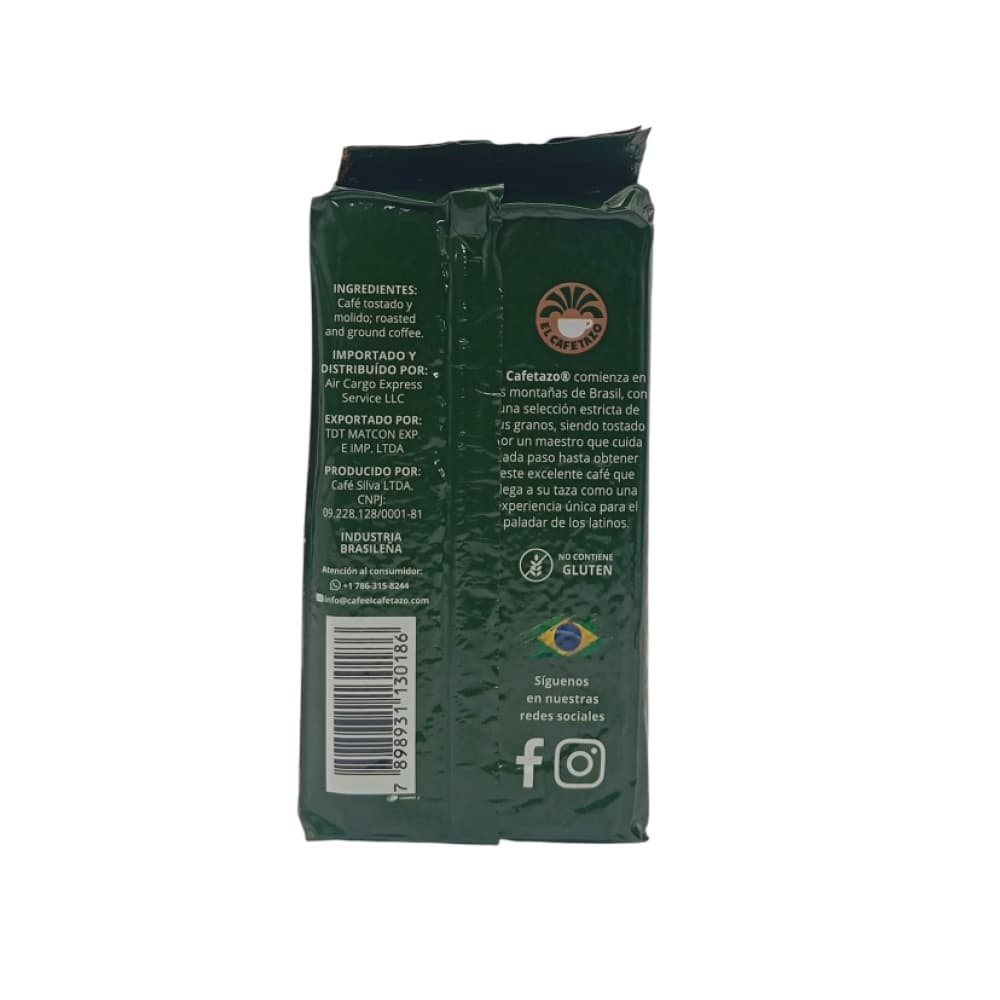Café espresso tostado y molido El Cafetazo (284 g / 10 oz) - Miniatura 3