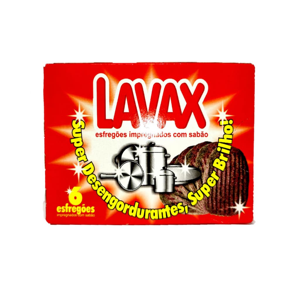 Estropajo de aluminio Lavax (6 U) - Imagen 1