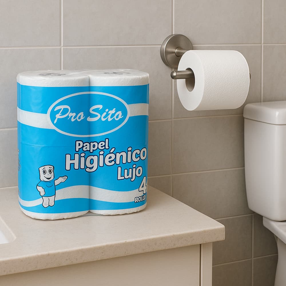 Papel higiénico de lujo Prosito (4 U) - Miniatura 4