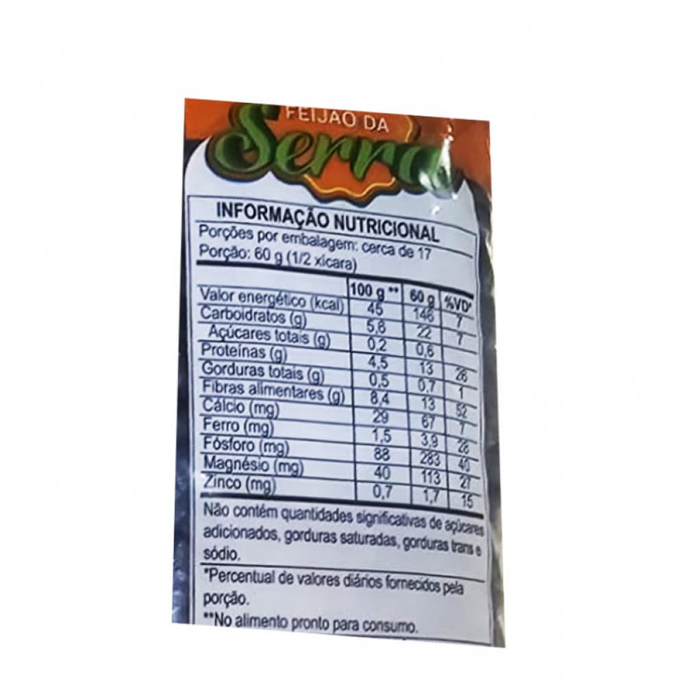 Frijoles negros Serra (1 kg / 2.2 lb) - Miniatura 4