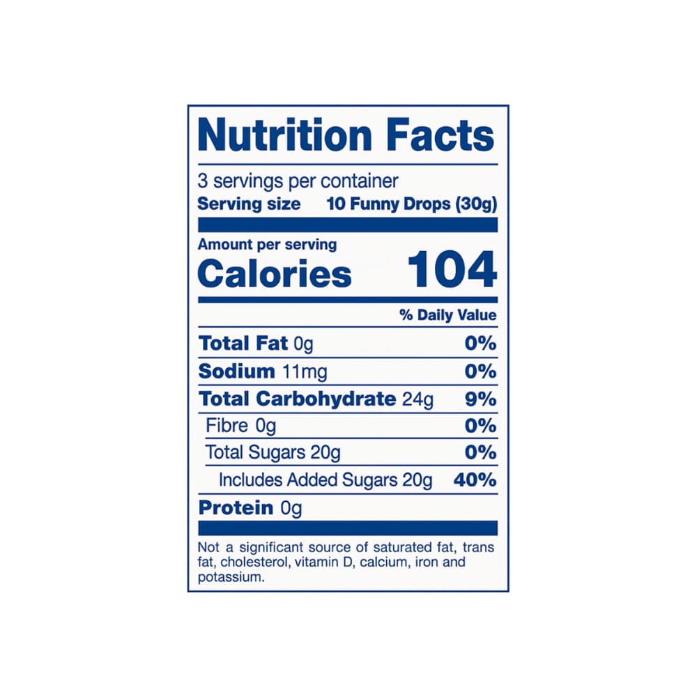 Gomitas gotitas Guandy (100 g / 3.52 oz) - Miniatura 4