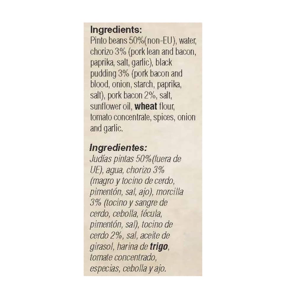 Judías pintas a la riojana Yeya (415 g / 14.6 oz) - Miniatura 4