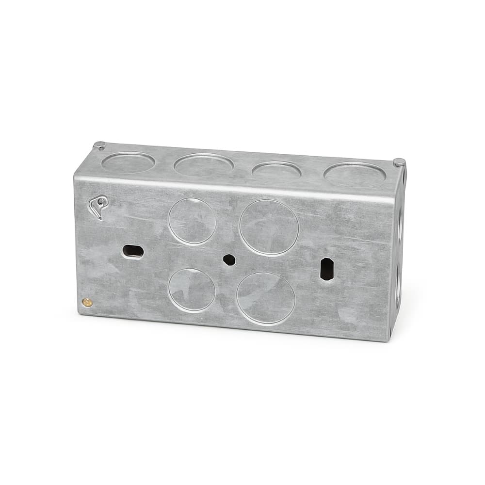Caja de conexiones de hierro galvanizado 76.2 mm x 152.4 mm Arlec - Miniatura 3