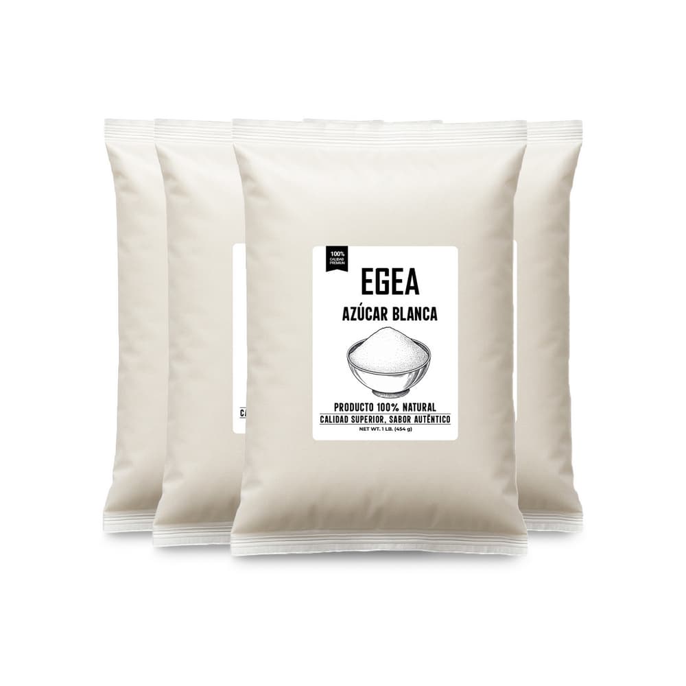 Azúcar blanca EGEA (4 x 454 g / 1 lb) - Imagen 1
