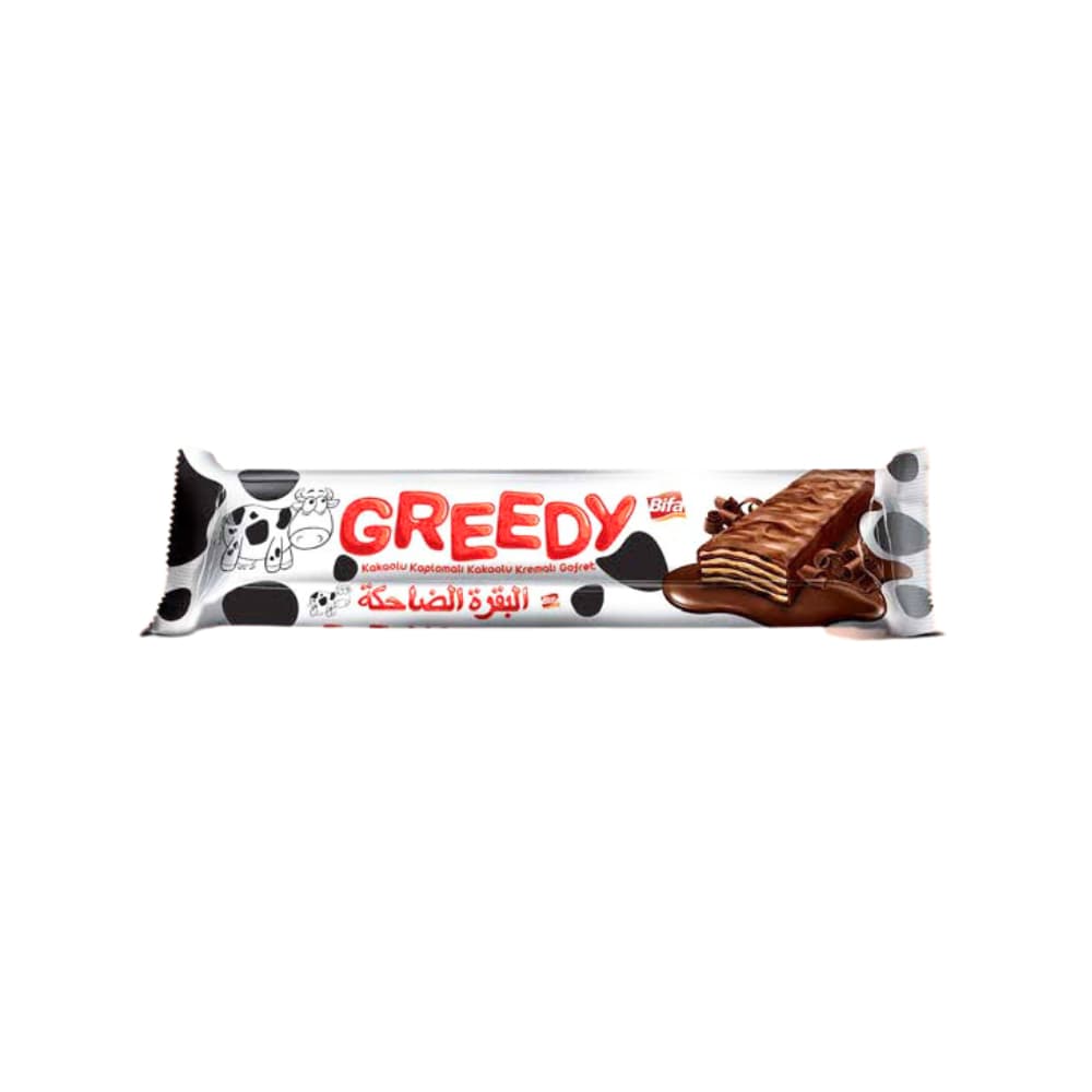 Sorbeto con crema y recubiertos de cacao Greedy (20 g) - Imagen 1