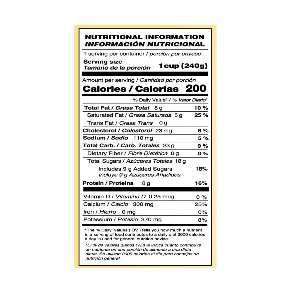 Yogurt de mango con probióticos YEYA (237 ml) - Miniatura 4