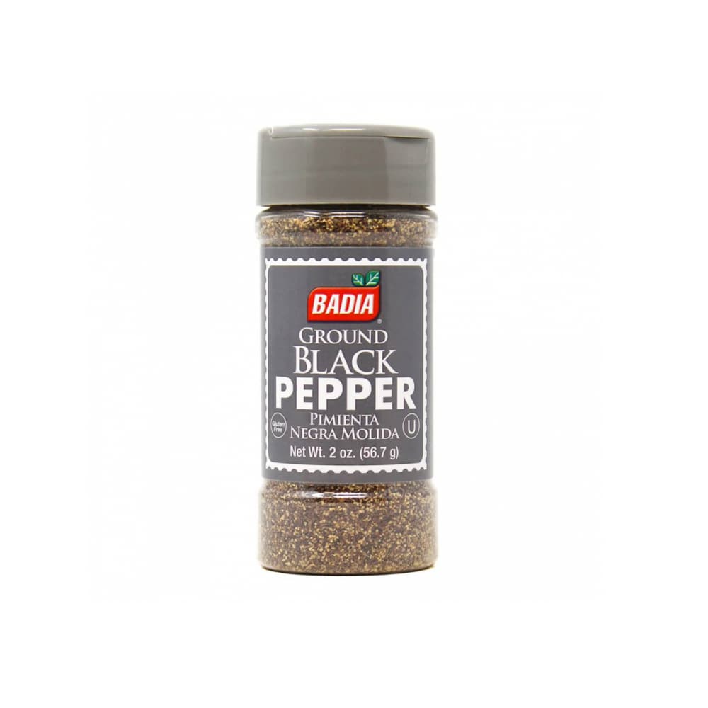 Pimienta negra molida Badia (56.7 g / 2 oz) - Miniatura 1