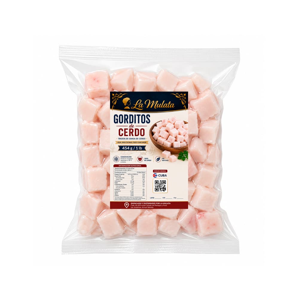 Gorditos de cerdo La Mulata (454 g / 1 lb) - Miniatura 1