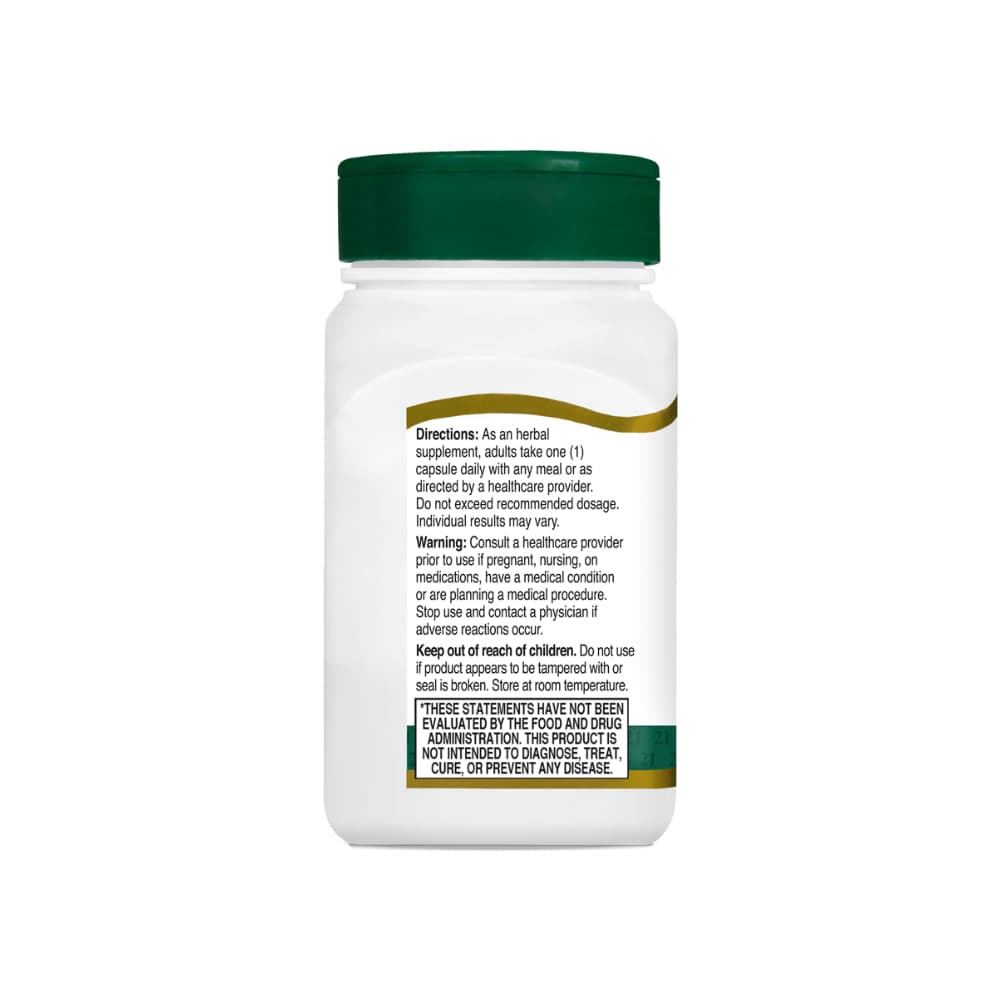 Cápsulas vegetarianas complejas de cúrcuma 500 mg 21st Century (60 cápsulas) - Miniatura 2