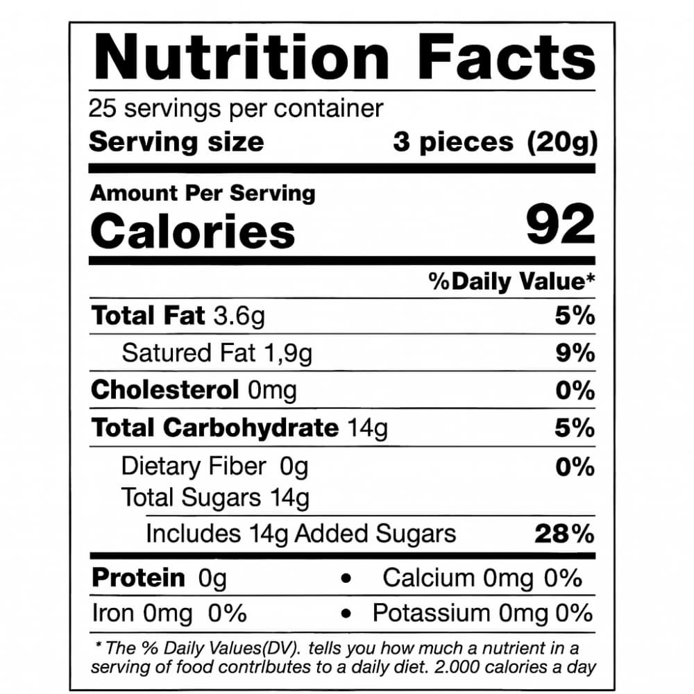 Caramelos rellenos de chocolate My Toffee (500 g / 1.10 lb) - Miniatura 3