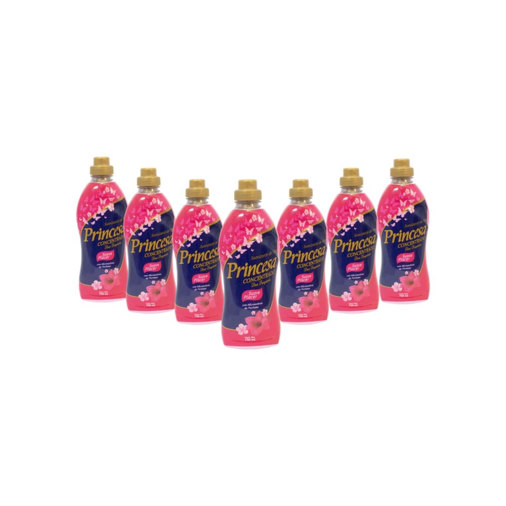 Suavizante de telas suave placer Princesa (7 x 750 ml) - Imagen 1