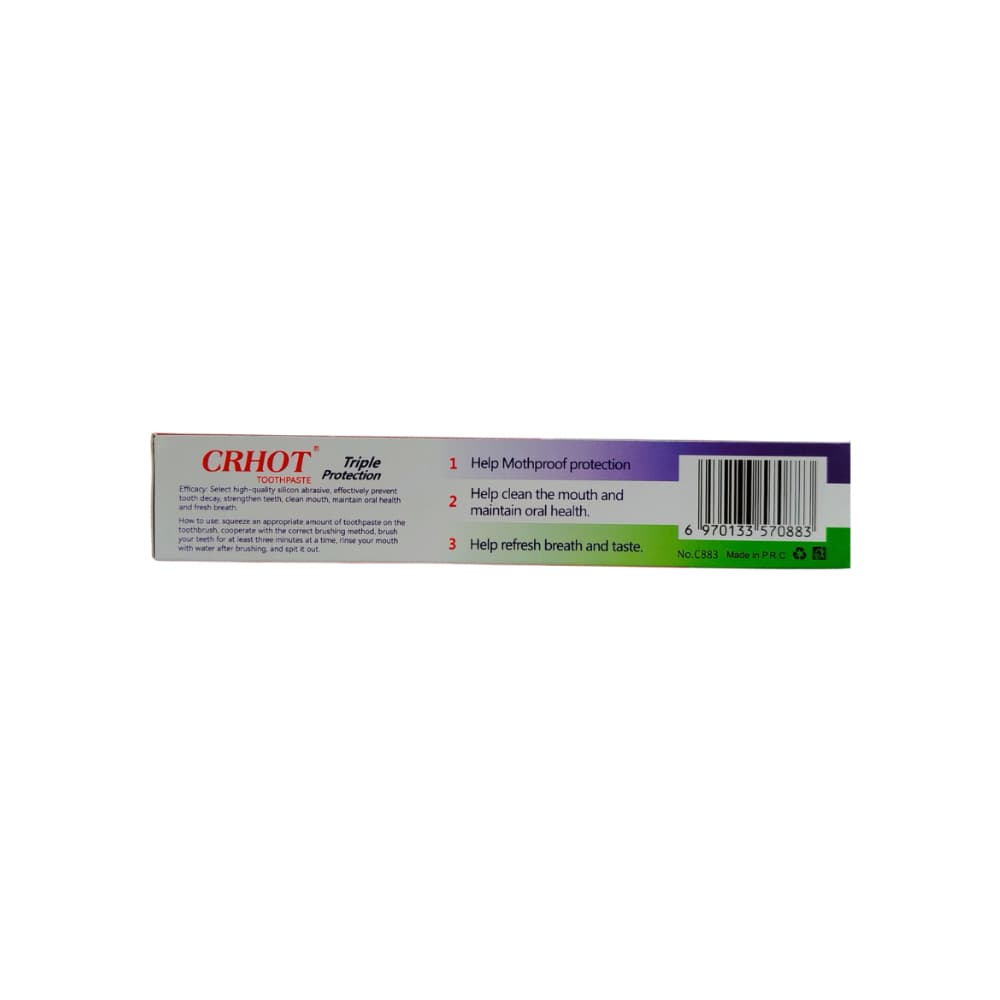 Pasta dental de triple protección Crhot (100 g / 3.5 fl oz) - Miniatura 4