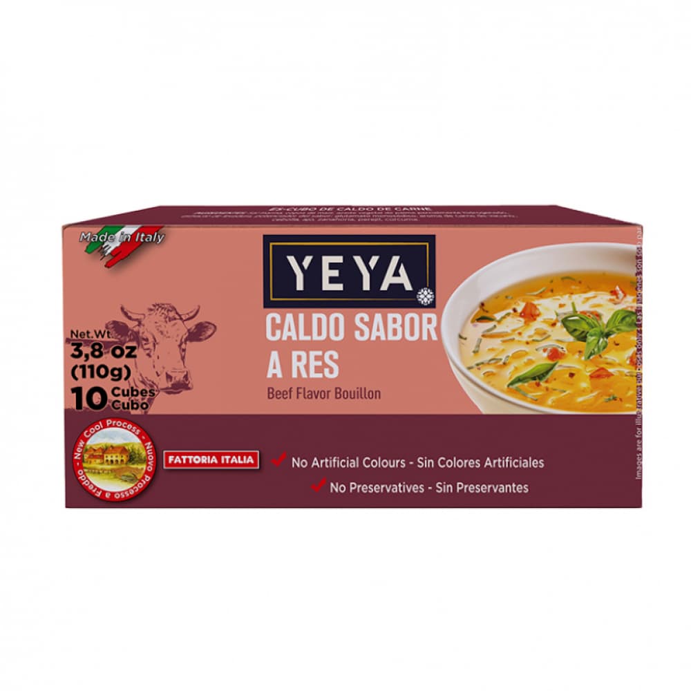 Caldo sabor a res YEYA (110 g / 3.8 oz) - Imagen 1