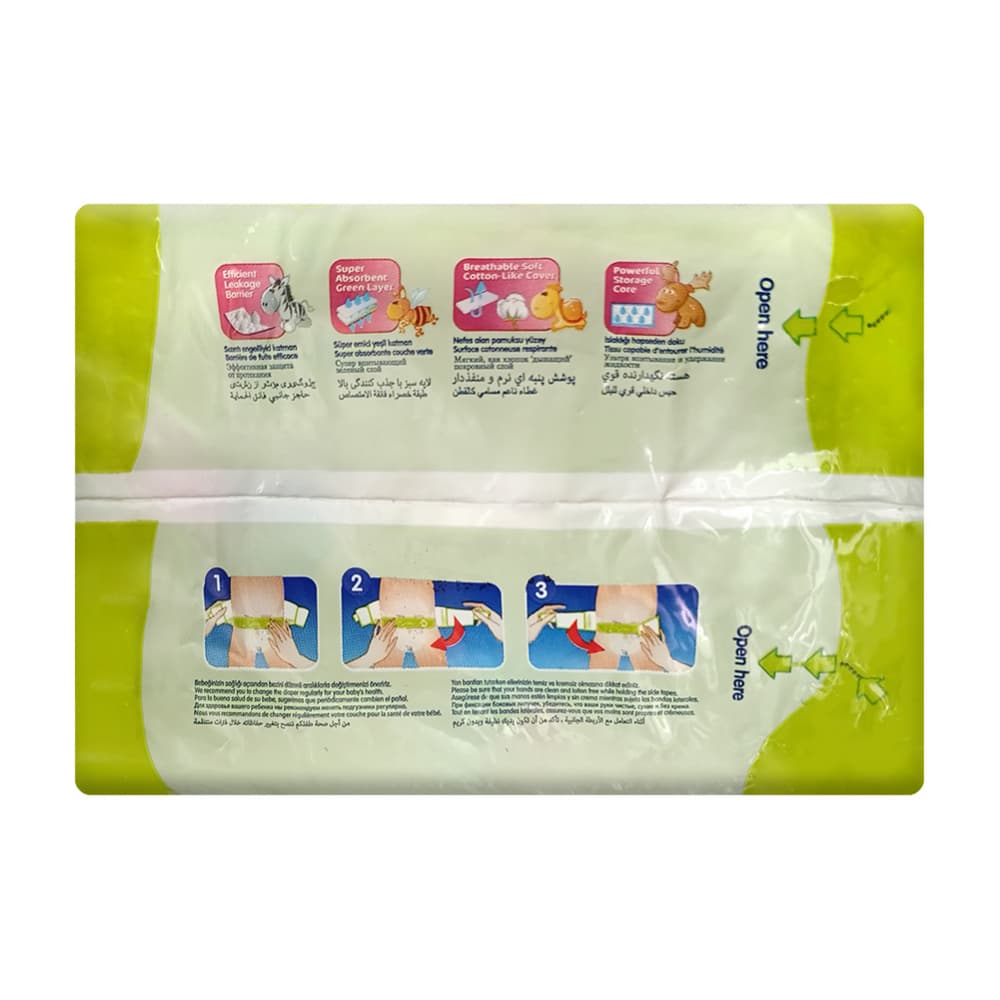 Pañales desechables - culeros - para bebé etapa 2 Mini Lulla Baby (20 x 9 U) - Miniatura 2