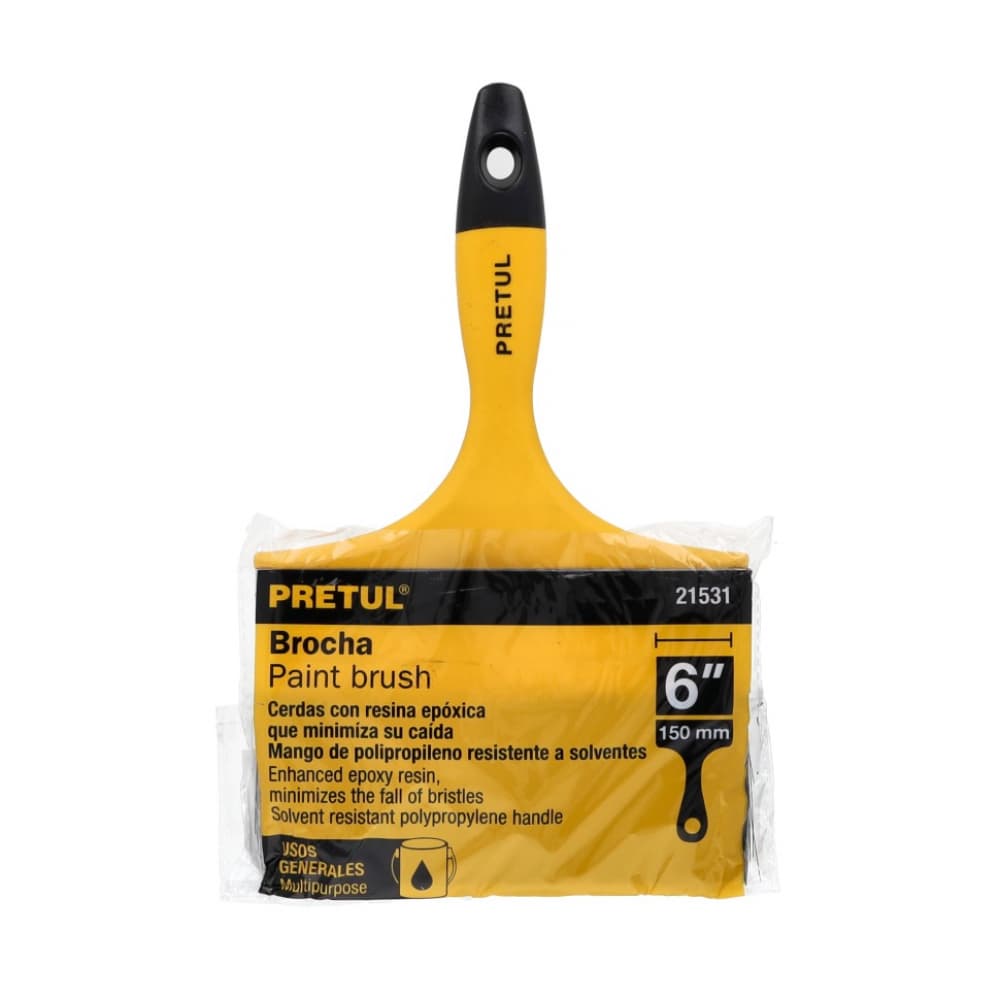 Brocha para pintar de 6" Pretul - Imagen 1