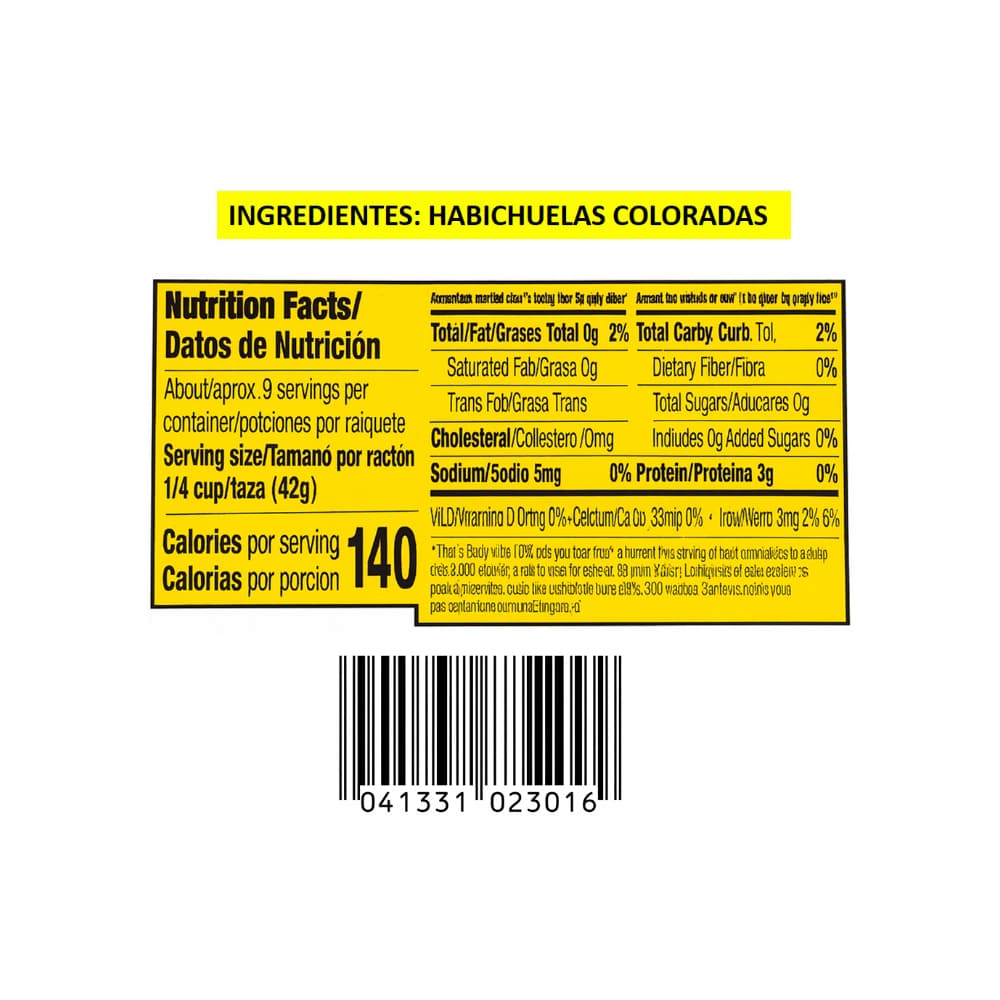 Frijoles colorados Goya (397 g / 14 oz) - Miniatura 3