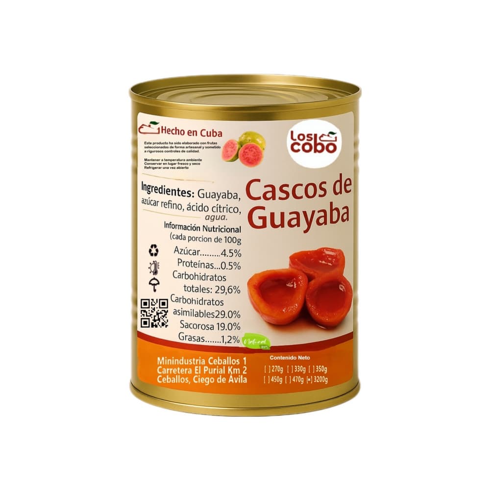 Casco de guayaba Los Cobo (3.2 kg / 7.02 lb) - Imagen 1