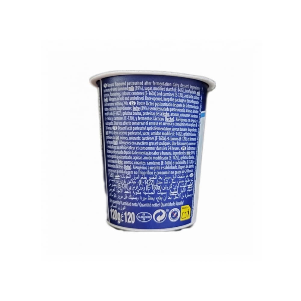 Yogurt sabor plátano Original PMI (12 x 120 g / 4.23 oz) - Miniatura 3