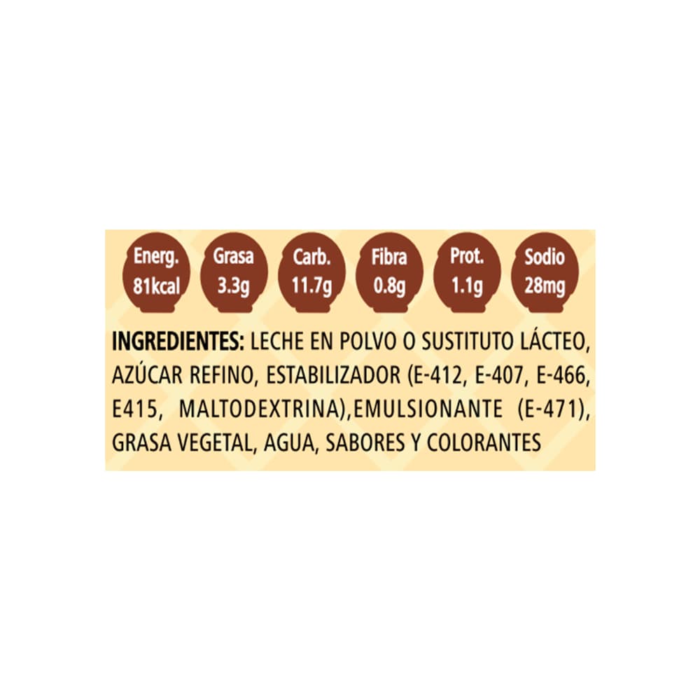 Helado sabor dulce leche R&D (4 L) - Miniatura 3
