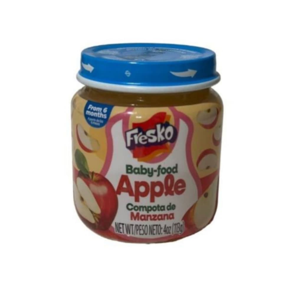 Compota de manzana Fresko (113 g / 4 oz) - Imagen 1