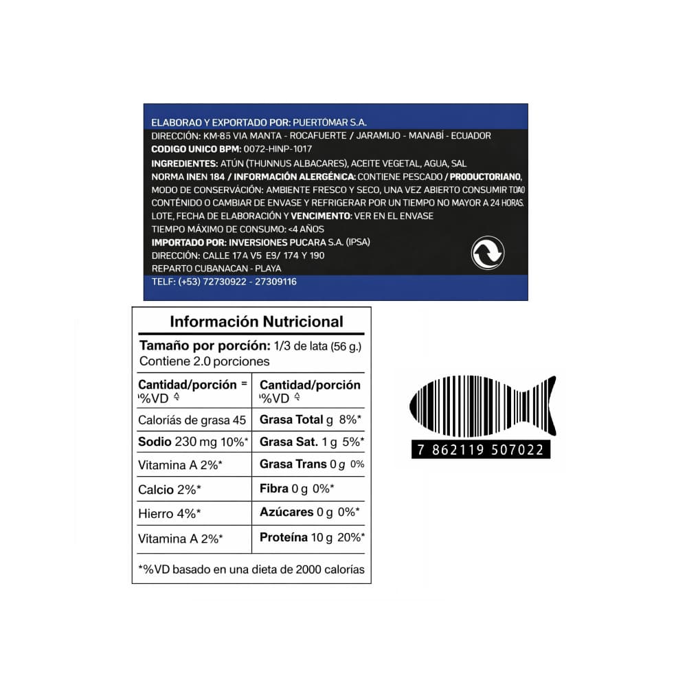 Lomitos de atún en aceite Don Sancho (160 g / 5.64 oz) - Miniatura 8