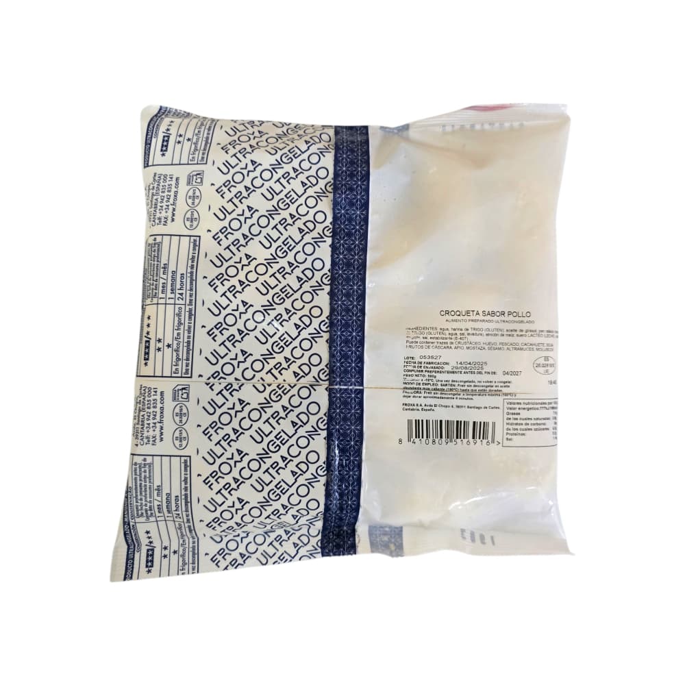 Croqueta sabor pollo Froxá (500 g / 1.1 lb) - Miniatura 3