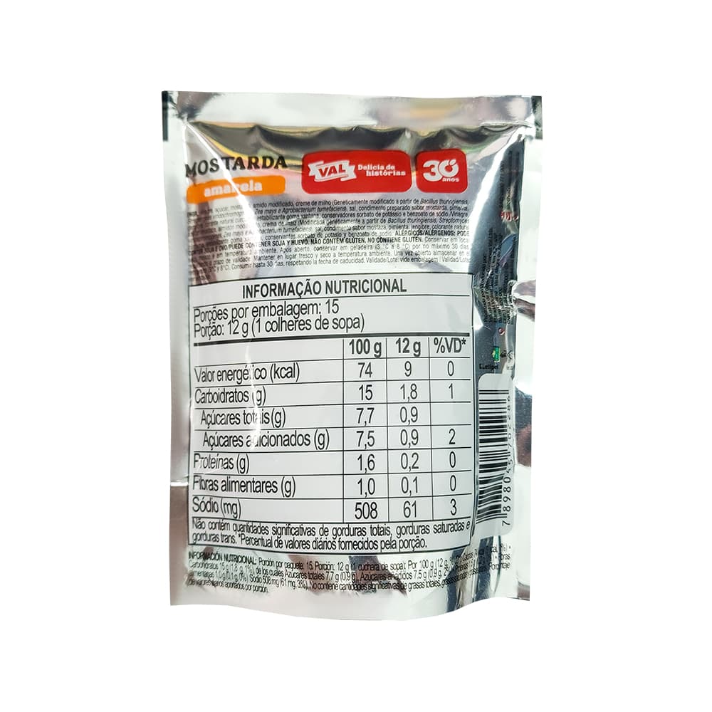 Mostaza amarilla Val (180 g / 6.35 oz) - Miniatura 2