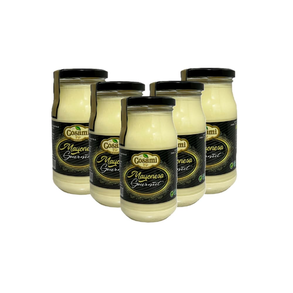 Mayonesa gourmet Cosami (5 x 465 ml) - Imagen 1