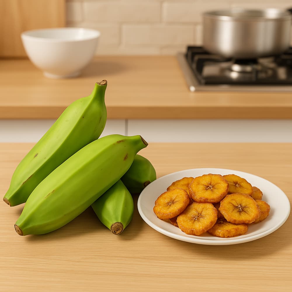 Plátano burro verde BF Mayabeque (1 kg / 2.2 lb) - Miniatura 3