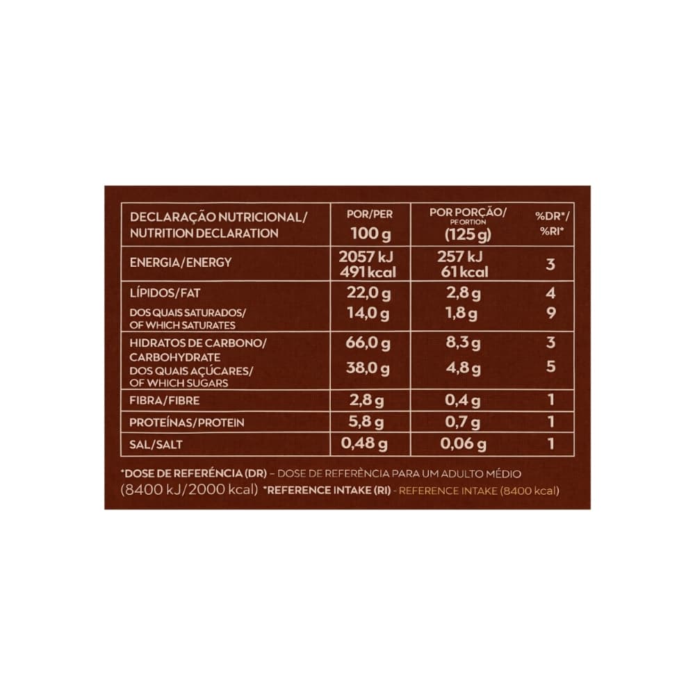 Galletas cubiertas de chocolate con leche Continente (150 g / 5.3 oz) - Miniatura 3