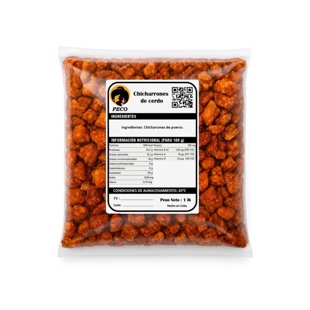 Chicharrones de cerdo Peco (453.5 g / 1 lb) - Miniatura 2