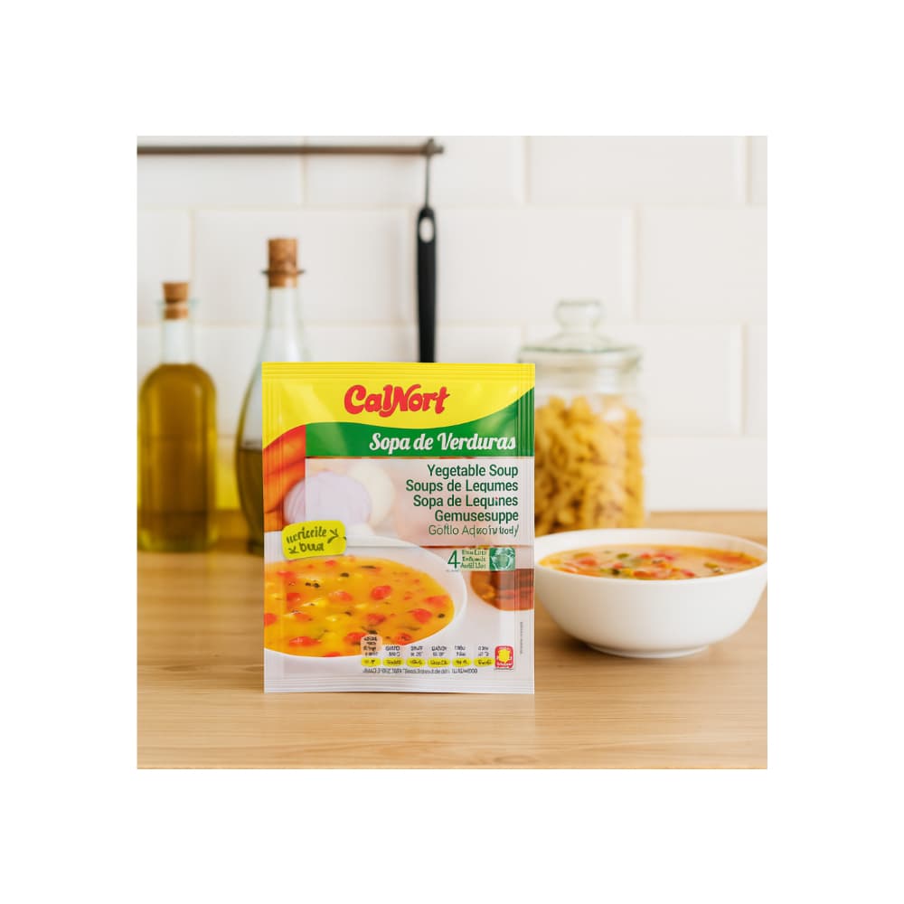 Sopa de verduras Calnort (51 g / 1.8 oz) - Miniatura 4