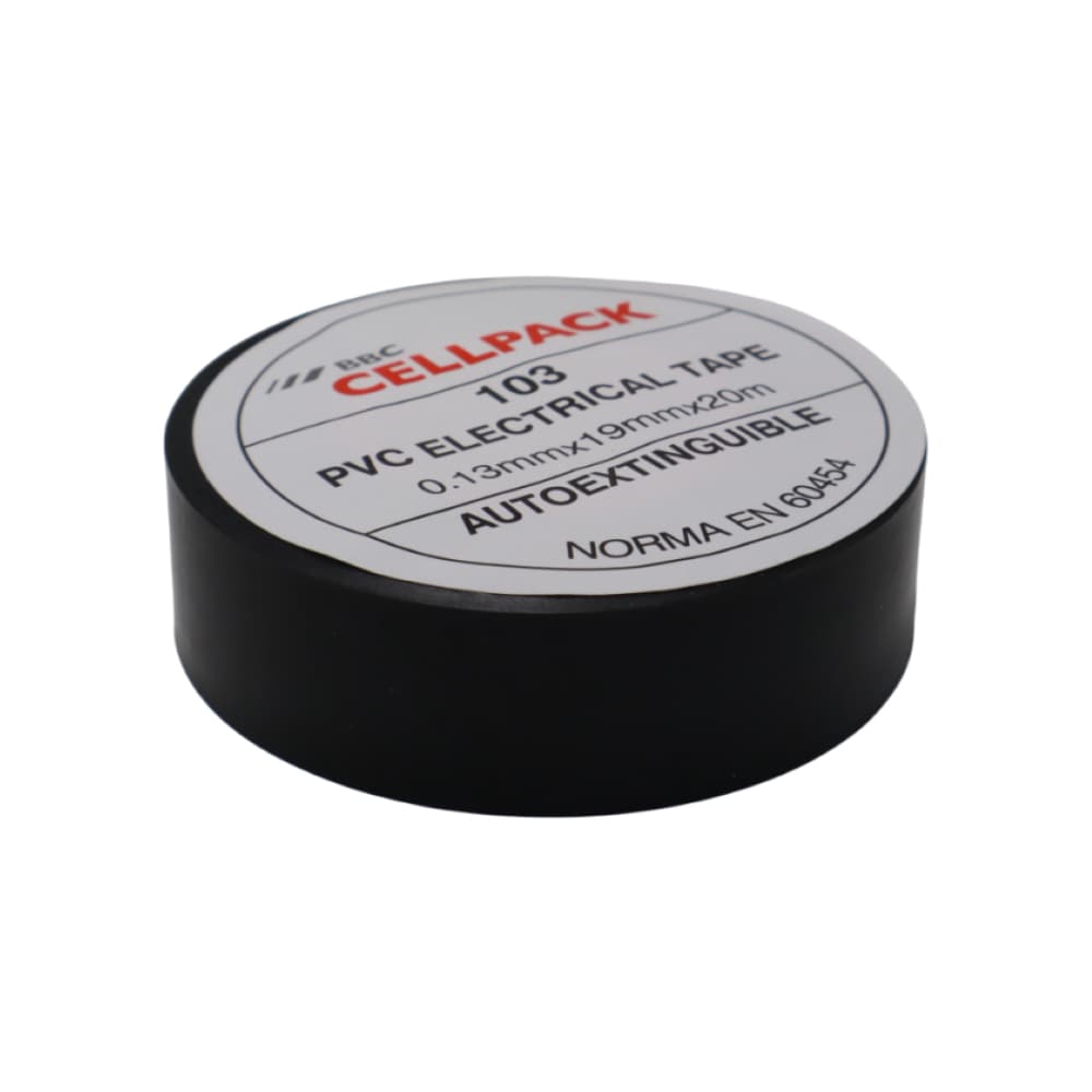 Cinta aislante -Teipe- de PVC color negro Cellpack - Miniatura 3