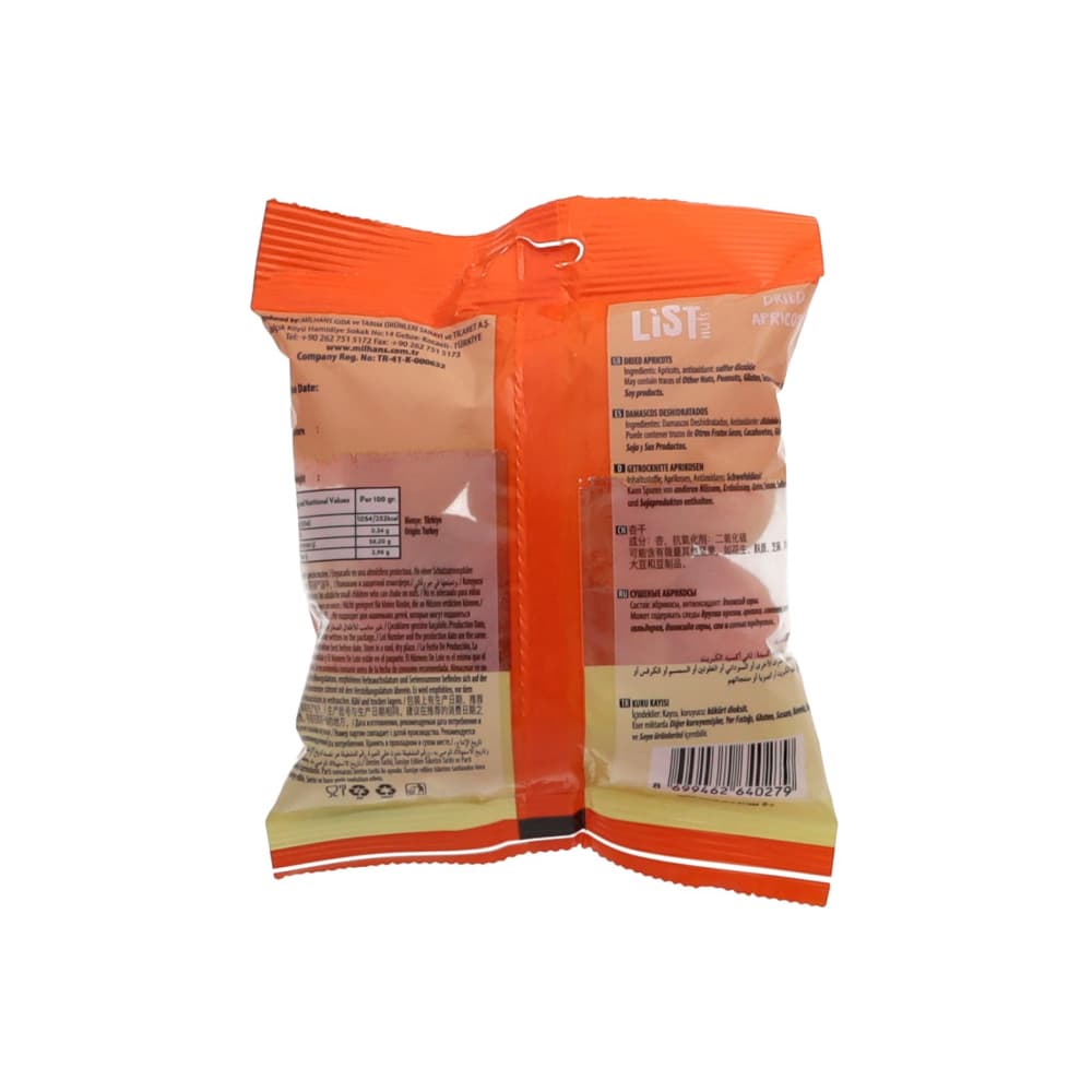 Albaricoque seco List Nuts (150 g / 5.29 oz) - Miniatura 2
