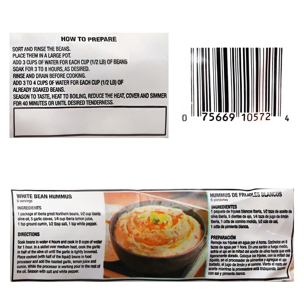 Frijoles blancos Iberia (340 g / 12 oz) - Miniatura 4