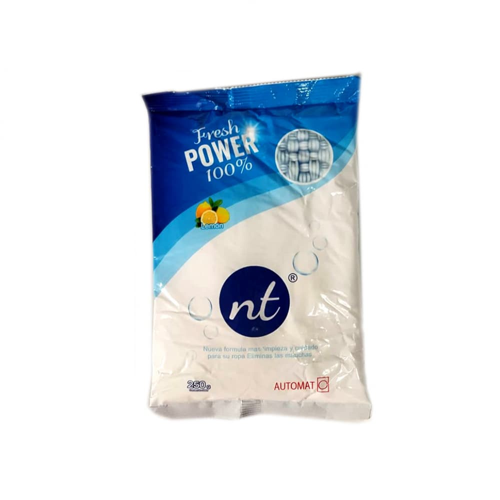 Detergente en polvo con aroma a limón Nt (250 g / 8.81 oz) - Imagen 1