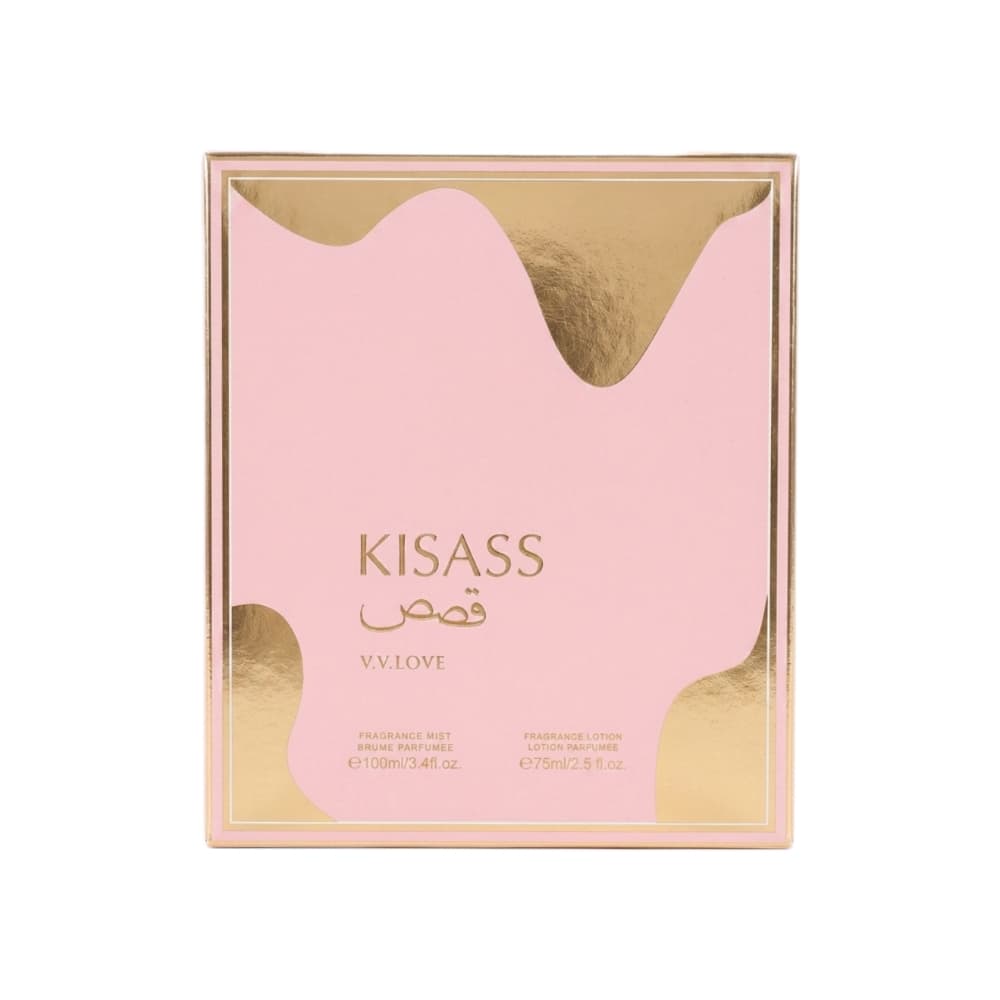 Kit de colonia y crema para mujer mujer Kisass Mist V.V.Love - Miniatura 3