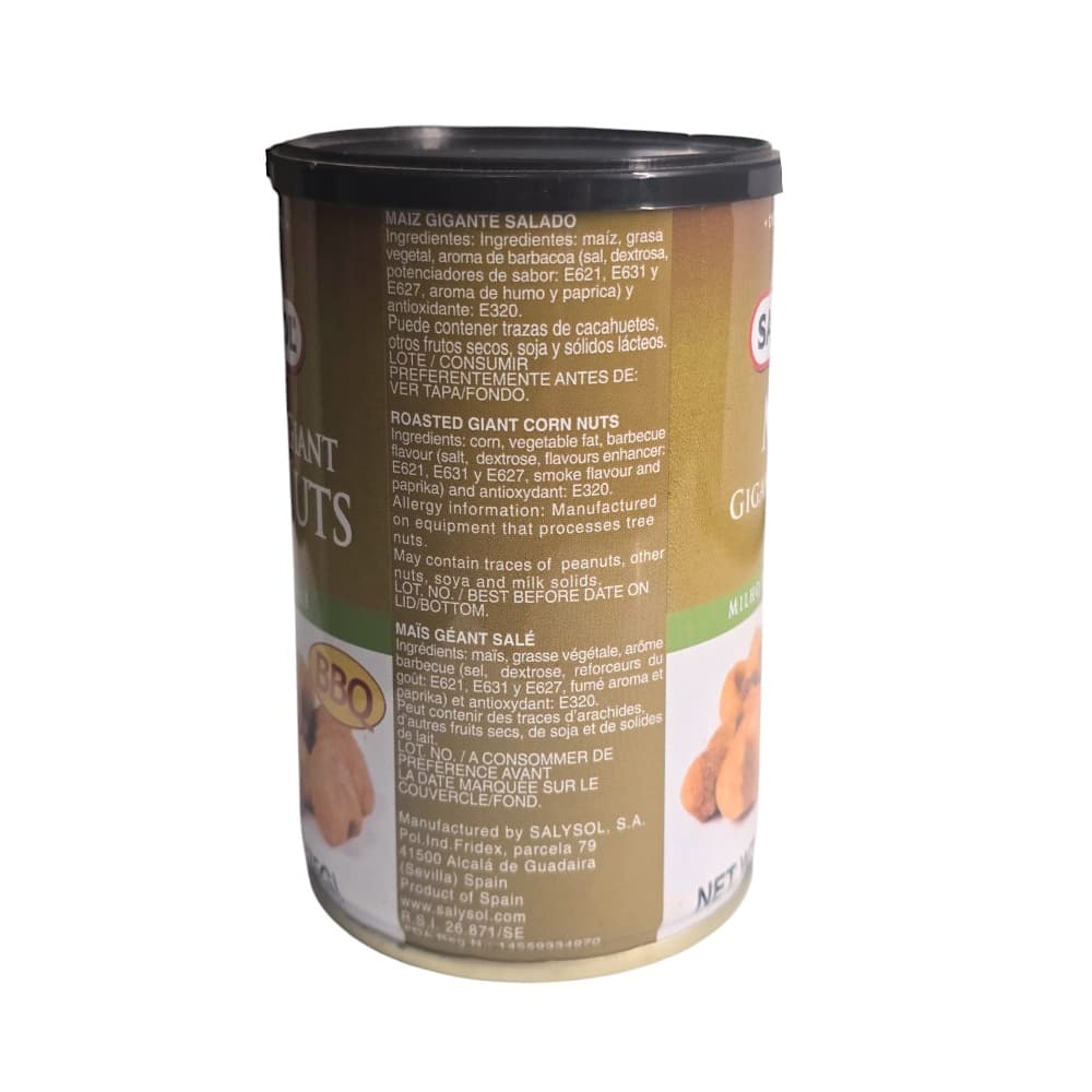 Maíz gigante salado BBQ Salysol (75 g / 2.64 oz) - Miniatura 2