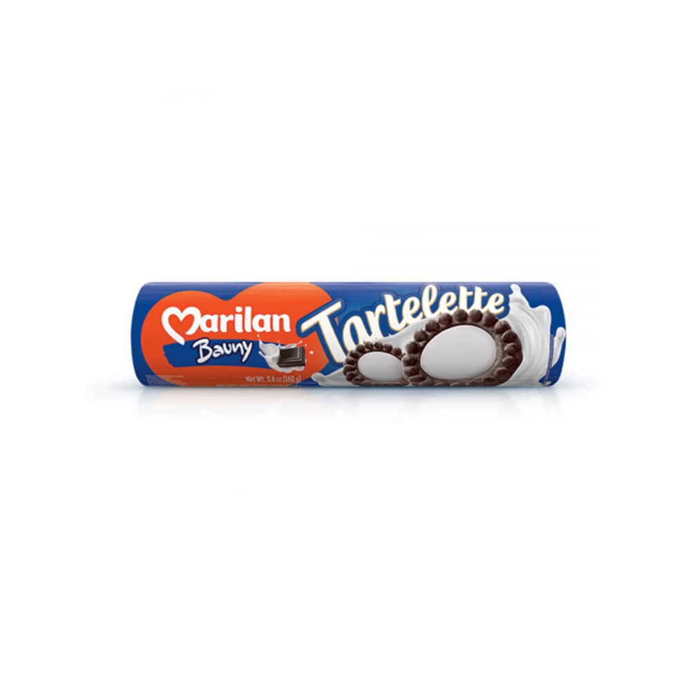 Galleta dulce con relleno sabor a vainilla Tartelette Bauny Marilan (140 g / 4.94 oz) - Miniatura 1